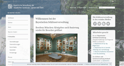 Desktop Screenshot of palaces.bavaria.de